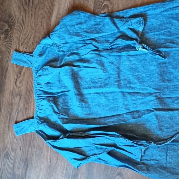 Madewell Denim Off The Shoulder Dress RRR - Picture 2 of 5